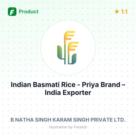 Indian Basmati Rice - Priya Brand – summary card, no photo uploaded yet