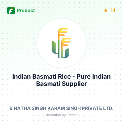 Indian Basmati Rice - Pure Indian Basmati – summary card, no photo uploaded yet