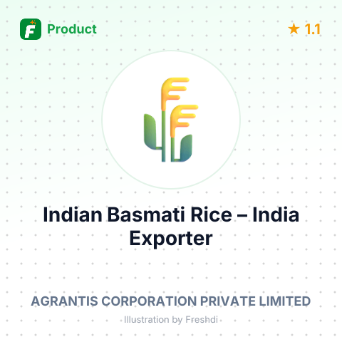 Indian Basmati Rice – summary card, no photo uploaded yet