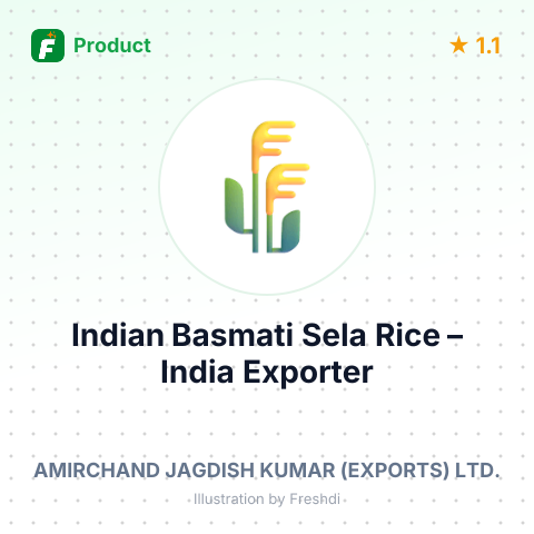 Indian Basmati Sela Rice – summary card, no photo uploaded yet