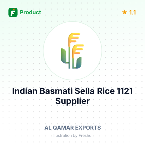 Indian Basmati Sella Rice 1121 – summary card, no photo uploaded yet