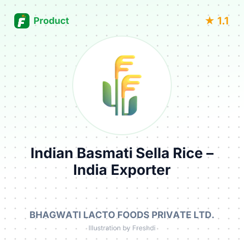 Indian Basmati Sella Rice – summary card, no photo uploaded yet