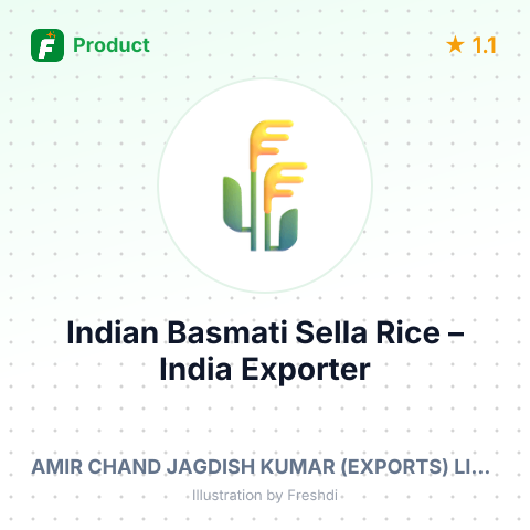Indian Basmati Sella Rice – summary card, no photo uploaded yet