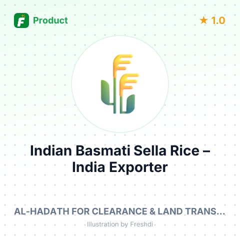 Indian Basmati Sella Rice – summary card, no photo uploaded yet