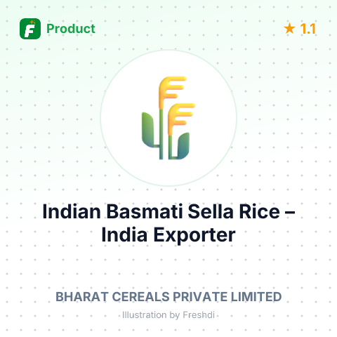 Indian Basmati Sella Rice (Steam) – summary card, no photo uploaded yet