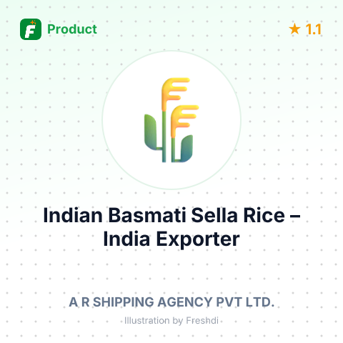 Indian Basmati Sella Rice – summary card, no photo uploaded yet