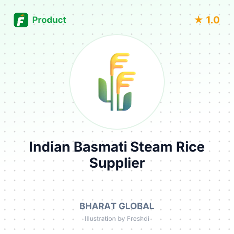 Indian Basmati Steam Rice – summary card, no photo uploaded yet