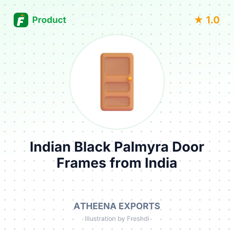 Indian Black Palmyra Door Frames – summary card, no photo uploaded yet