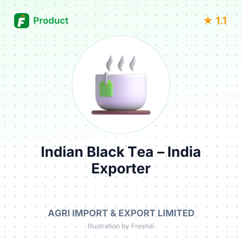 Indian Black Tea (Assam Tea) – summary card, no photo uploaded yet