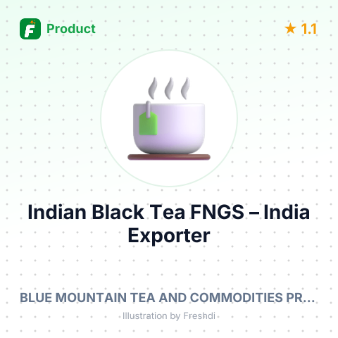 Indian Black Tea FNGS – summary card, no photo uploaded yet