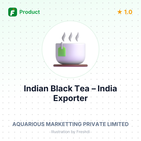 Indian Black Tea – summary card, no photo uploaded yet