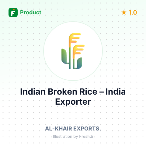 Indian Broken Rice – summary card, no photo uploaded yet