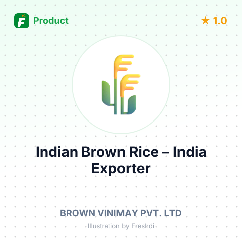 Indian Brown Rice (Non Basmati) – summary card, no photo uploaded yet