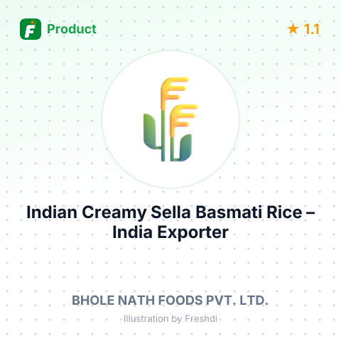 Indian Creamy Sella Basmati Rice – summary card, no photo uploaded yet