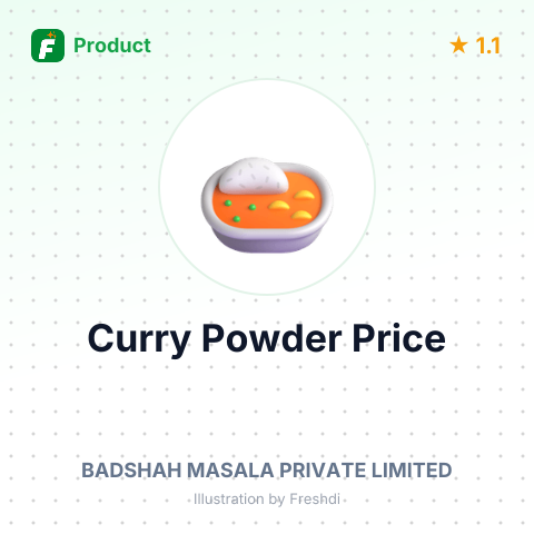 Indian Curry Powder with Mixed Spices – summary card, no photo uploaded yet