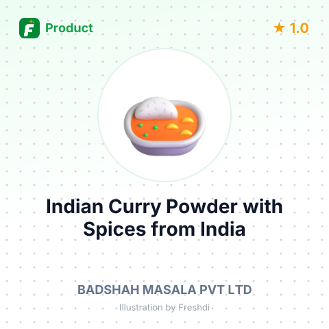 Indian Curry Powder with Spices – summary card, no photo uploaded yet
