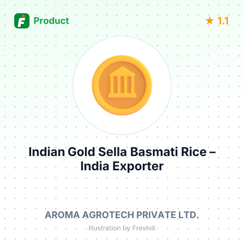 Indian Gold Sella Basmati Rice – summary card, no photo uploaded yet