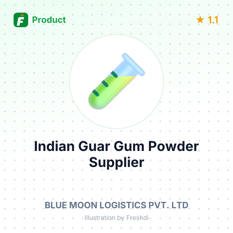 Indian Guar Gum Powder – summary card, no photo uploaded yet