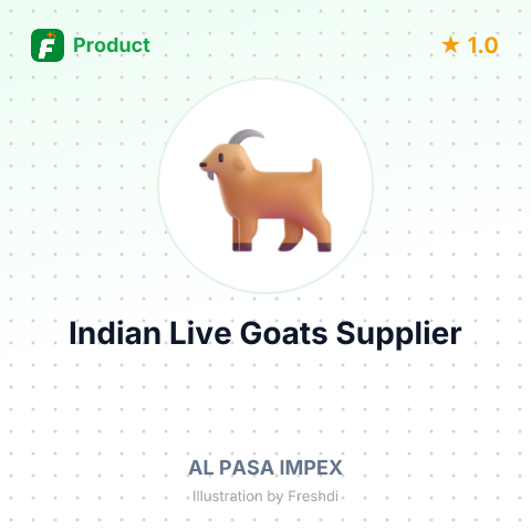 Indian Live Goats – summary card, no photo uploaded yet