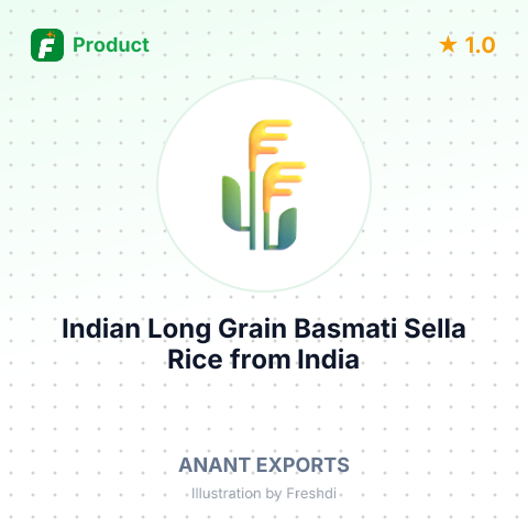 Indian Long Grain Basmati Sella Rice – product summary card, no photo uploaded yet