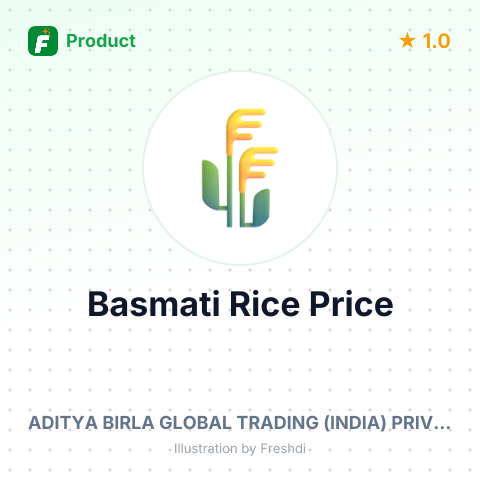 Indian Long Grain Basmati Steam Rice – summary card, no photo uploaded yet