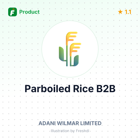 Indian Long Grain Parboiled Rice 10% Broken – summary card, no photo uploaded yet