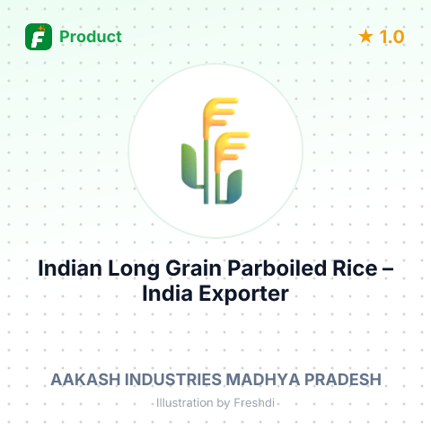Indian Long Grain Parboiled Rice – summary card, no photo uploaded yet