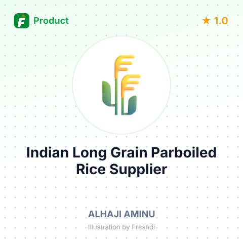 Indian Long Grain Parboiled Rice – summary card, no photo uploaded yet
