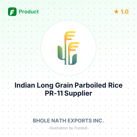 Indian Long Grain Parboiled Rice PR-11 – summary card, no photo uploaded yet
