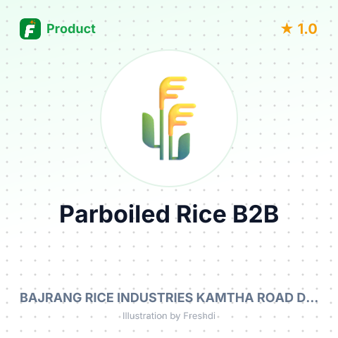 Indian Long Grain Parboiled Rice – summary card, no photo uploaded yet