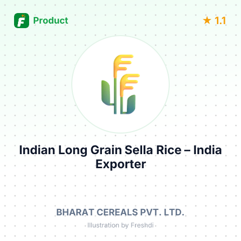 Indian Long Grain Sella Rice – summary card, no photo uploaded yet