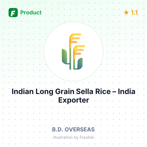 Indian Long Grain Sella Rice – summary card, no photo uploaded yet