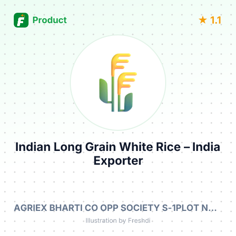 Indian Long Grain White Rice – summary card, no photo uploaded yet