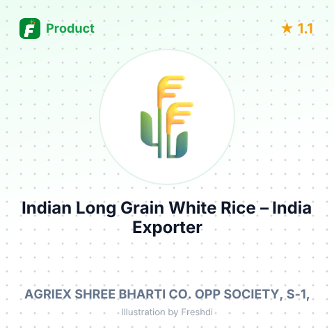 Indian Long Grain White Rice – summary card, no photo uploaded yet