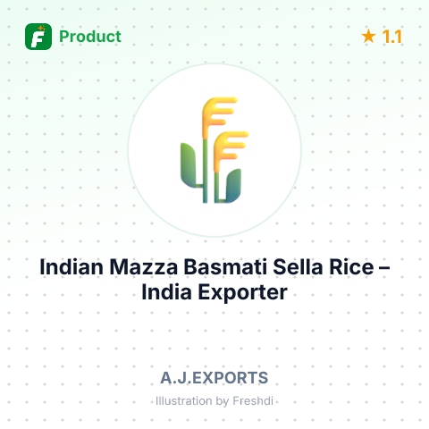 Indian Mazza Basmati Sella Rice – summary card, no photo uploaded yet