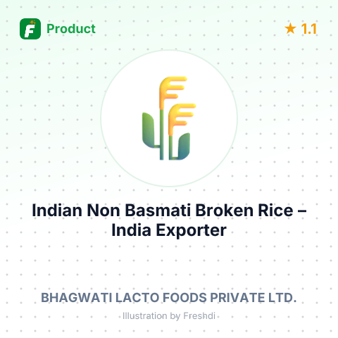 Indian Non Basmati Broken Rice – summary card, no photo uploaded yet
