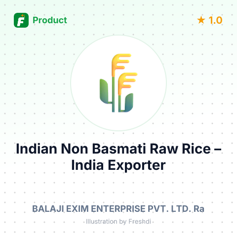 Indian Non Basmati Raw Rice – summary card, no photo uploaded yet