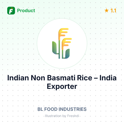Indian Non Basmati Rice – summary card, no photo uploaded yet