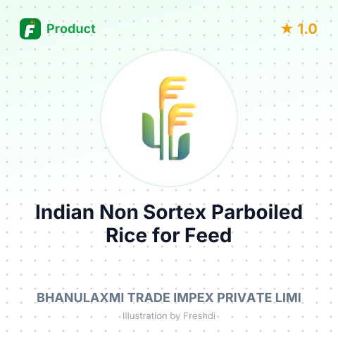 Indian Non Sortex Parboiled Rice for Feed Production – summary card, no photo uploaded yet