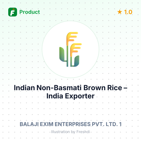 Indian Non-Basmati Brown Rice – summary card, no photo uploaded yet