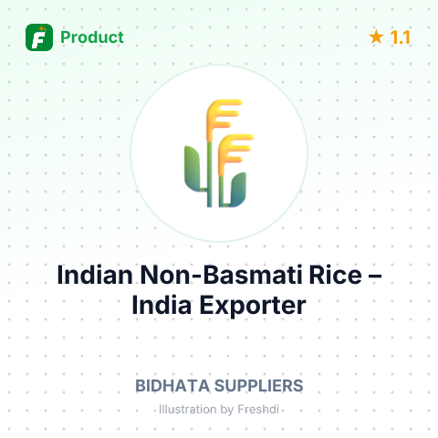 Indian Non-Basmati Rice – summary card, no photo uploaded yet