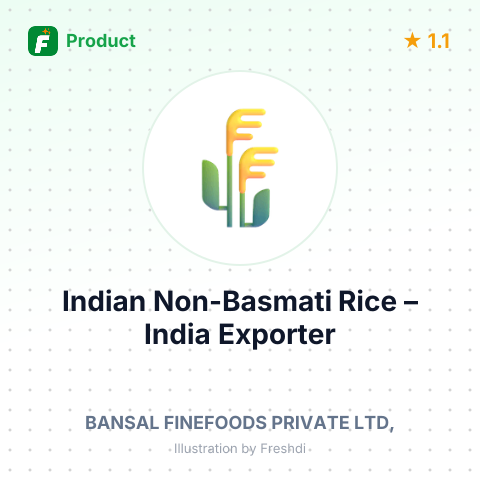 Indian Non-Basmati Rice – summary card, no photo uploaded yet