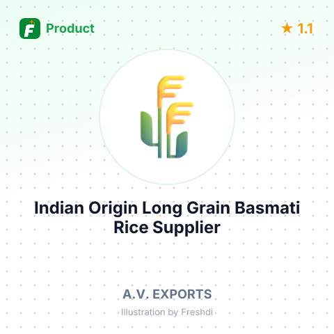 Indian Origin Long Grain Basmati Rice – summary card, no photo uploaded yet