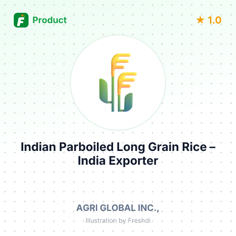 Indian Parboiled Long Grain Rice – summary card, no photo uploaded yet