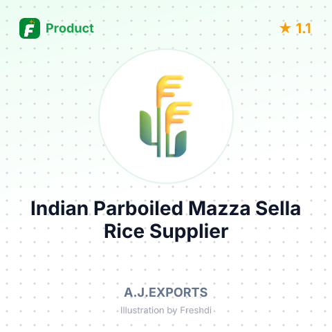 Indian Parboiled Mazza Sella Rice – summary card, no photo uploaded yet
