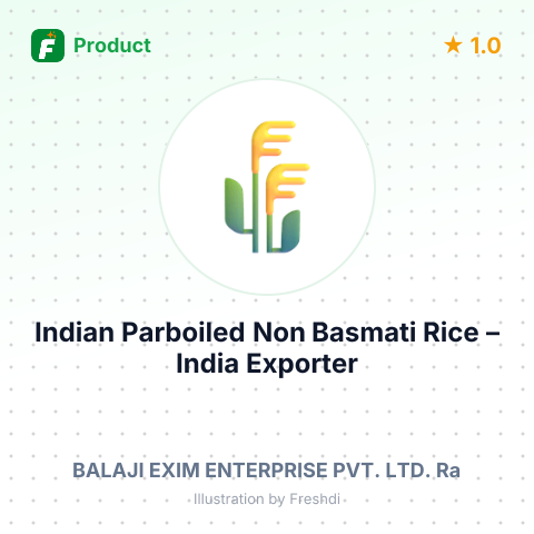 Indian Parboiled Non Basmati Rice – summary card, no photo uploaded yet