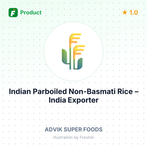Indian Parboiled Non-Basmati Rice – summary card, no photo uploaded yet