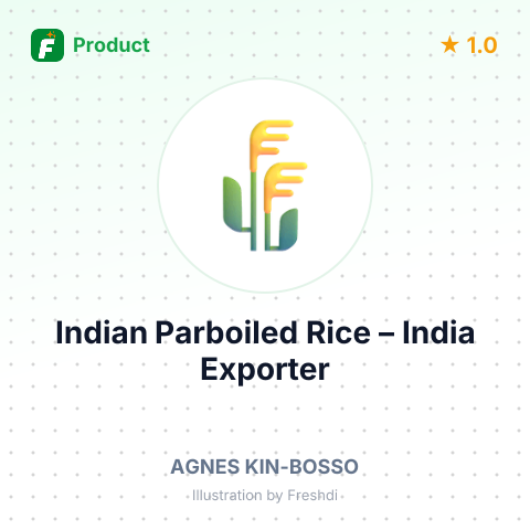 Indian Parboiled Rice – summary card, no photo uploaded yet