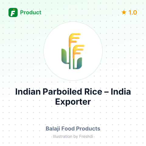 Indian Parboiled Rice – summary card, no photo uploaded yet