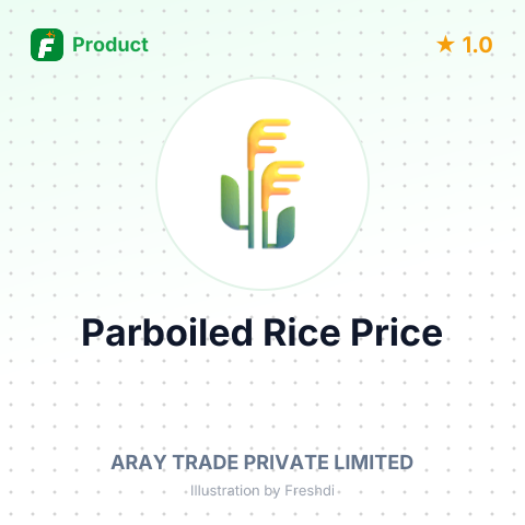 Indian Parboiled Rice 5% Broken – summary card, no photo uploaded yet